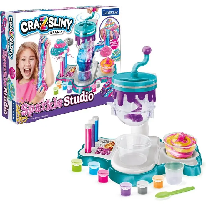 LEXIBOOK CRAZART - Studio Cra-Z-Slimy étincelant